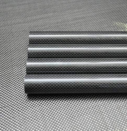 2kom 7MM od X 5mm ID X 500mm Roll umotana cijev od karbonskih vlakana 3k / cijevi WHABEST