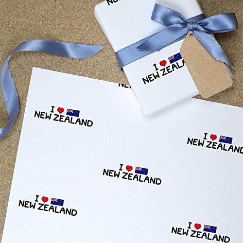 5 x A1 'volim Novi Zeland' umotavanje poklona/Listovi papira za umotavanje