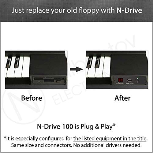 Nalbantov USB disketa Emulator N-pogon 100 za sekvencijalna kola Studio 440