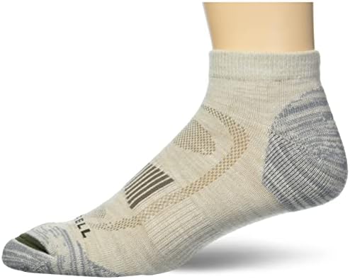 Merrell Unisex muške i ženske zonirane vunene čarape za planinarenje-1 par paket - prozračna Unisex podrška za luk