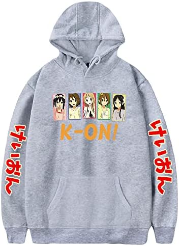 COMIC K-ON HOODIE muškarci Ženski pulover Harajuku Streetwear 2021 Japanska anime odjeća