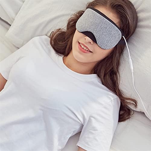 Heyuanpius grijana maska ​​za spavanje, povoljna ublažava zamotavanje za oči odvojive toplotne za spavanje maska ​​za oči u USB masku za oči