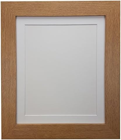 Okviri POST Metro Oak Frame sa bijelim nosačem 8 x 6 za veličinu slike 6 x 4 inča
