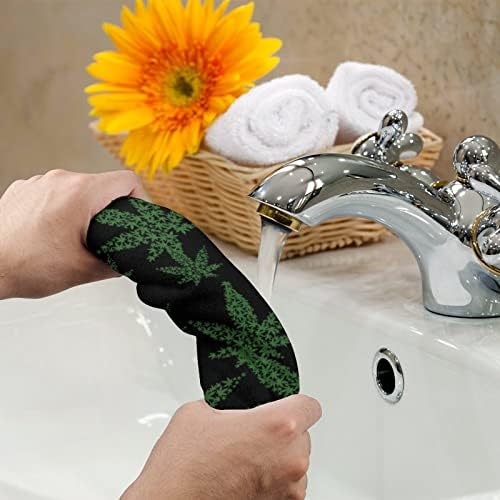 Korov list listom ručnika premium ručnika za pranje pereve za pranje za hotel i kupatilo
