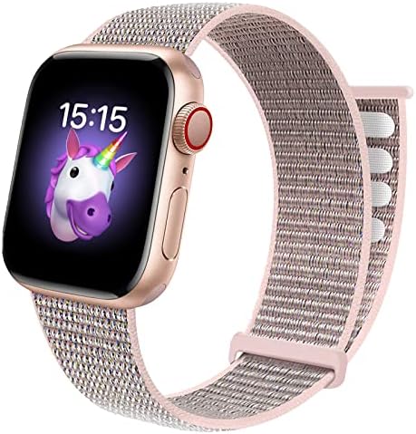 BlackPro za djecu Apple Watch bend, prozračan remen za meku najlonu za dječaka, kompatibilan sa Apple