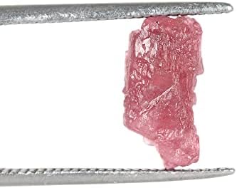 Gemhub EGL sertifikovan 1,90 ct. AAA + ružičasti turmalinski kamen grubi zacjeljivanje kristala za davanje