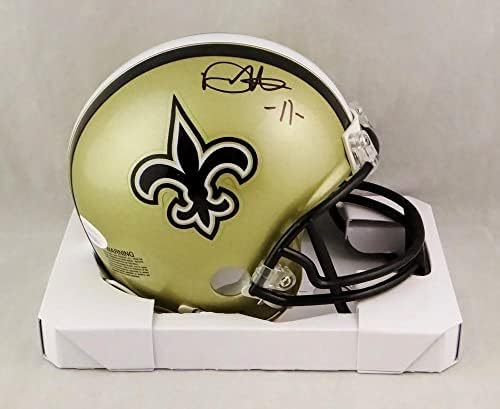 Deonte Harris sa autogramom Mini kaciga New Orleans Saints-JSA W auth - NFL Mini šlemovi