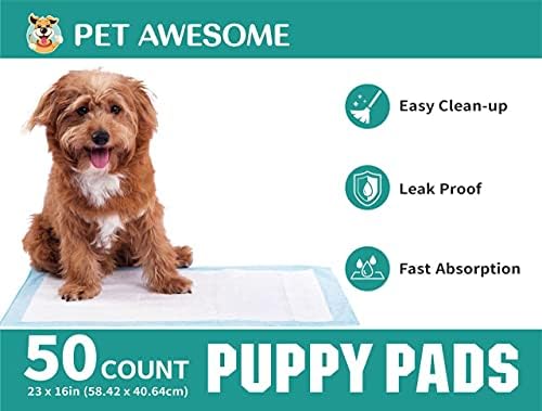 Pet AWESOME Puppy Pads 23 x16 jastučići za pseće mokraće za male i srednje kućne ljubimce