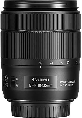 Canon EF-S 18-135mm F / 3.5-5.6 je USM objektiv sa torbicom objektiva, komandant optike 3 komada filter komplet, čep