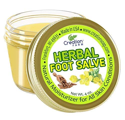 Creation Farm Herbal foot Salve-balzam za stopala, hidratantnu kremu, suhe pete, grubo ispucalu kožu-Bálsamo
