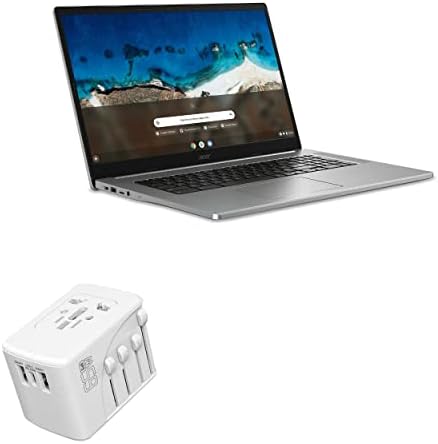 Boxwave punjač kompatibilan sa Acer Chromebook 317 - International PD zidni punjač, ​​3 USB međunarodnog