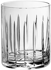 Čaša za čaše-dvostruki staromodni-Set od 6 čaša-Ručno rezani kristalno dizajnirani DOF čaši-za viski-burbon
