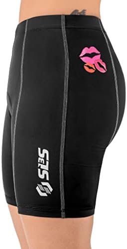 SLS3 Tri Hlače žene - Triathlon kratke hlače za žene | Ženska triatlon kratka od tri kratka | Tanak atletik fit