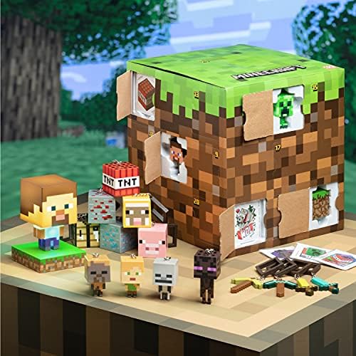 Minecraft Advent Calendar 2022 Minecraft Slaganje šoljica za kafu Minecraft kolekcionarski pokloni i roba