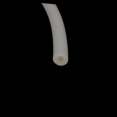X-dree 1,5 mm x 4mm Visoka rezistentna silikonska gumena cijev cijevi cijevi mlijeko 2 metra (Tubo de Manguera de Tubu de Caucho de Resistente sa altas temperaturas 1,5 mm x 4 mm Lechoso 2 metr