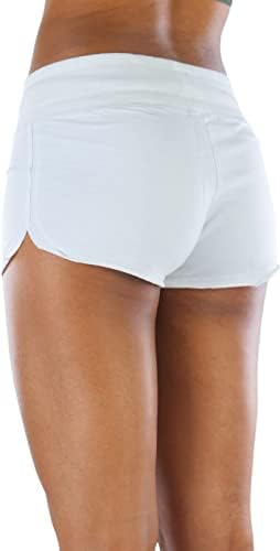 TobeInstyle ženski atletski šik vučni elastični struk joga mini kratke hlače