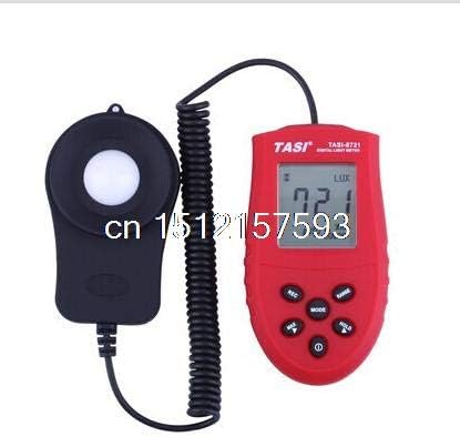 Screw TASI-8721 Split Light Luxmeter Meters 1 to 200000 Lux Digital Illuminometer Luminometer Photometer