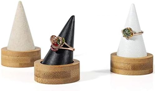 Holibanna držač konusa stalak za nakit prsten stalak za izlaganje prsta držač konusa bambusova osnovna narukvica