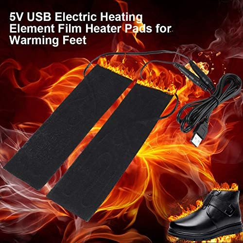 1 par USB električni jastučići za grijanje od karbonskih vlakana grijač filma za grijanje 5V za zagrijavanje