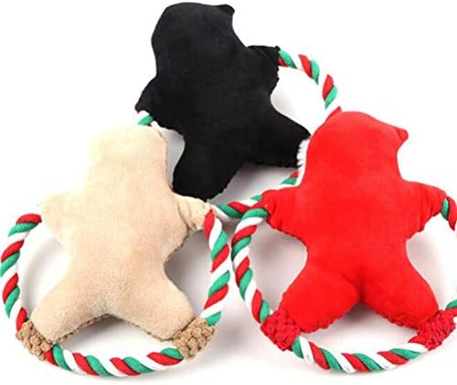 Aboofan Creative Božićne Božićne igračke za kućne ljubimce u obliku kućnih ljubimaca Igračke za pse zvučene