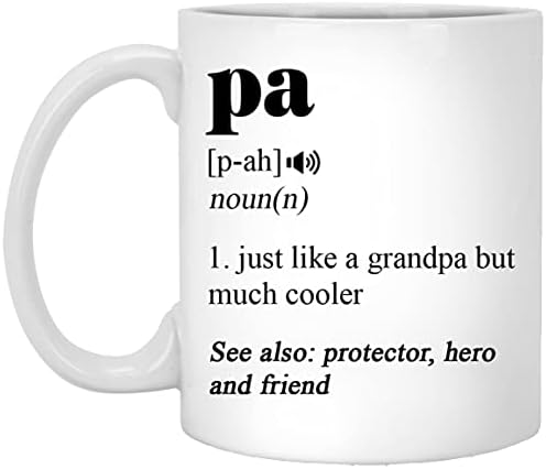 Pa šolja za kafu-pa definicija-pokloni za Pa-Love Pa-Funny Pa šolja - Funny šolja za kafu - pa Gifts-Pa