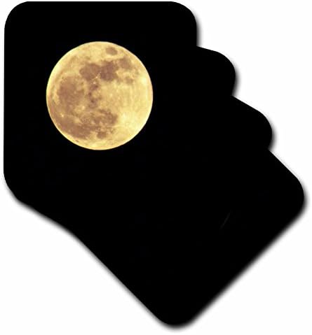 3drose CST_57179_4 astronomska fotografija sa punim mjesecom, keramički podmetači za pločice, Set od 8