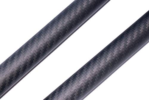 2mm Debljina cijevi od karbonskih vlakana 12mmx8mmx420mm 3k roll umotana keper mat površina