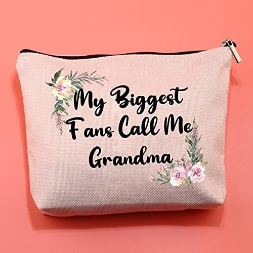 Blupark Grandmother Garde Rođendanski poklon Moj najveći navijači Zove me baka platnena kozmetička torba za