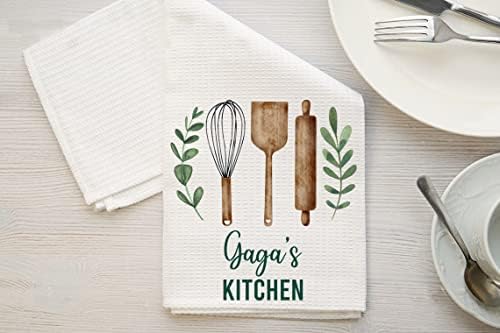 DiandDesignGift Gagin Kuhinjski ručnik - Kuhinjski ručnik za čaj - Gagina kuhinja meka i upijajuća kuhinjska