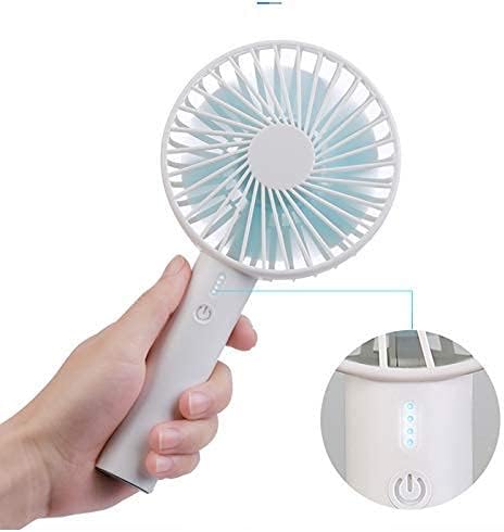 Lxqgr prijenosni ručni ventilator mali ručni ventilator prijenosni ogledalo zamagljivanje ličnog ventilatora