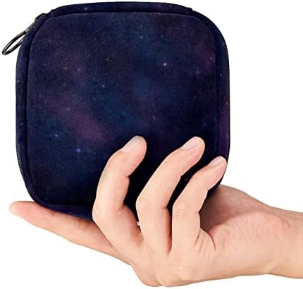 ORYUEKAN torba za odlaganje higijenskih uložaka, torbica za menstrualne čašice, prenosive torbe za odlaganje higijenskih uložaka ženska torba za menstruaciju za prvu menstruaciju za djevojčice žene dame, Univerzum Nebula Galaxy Space Sky