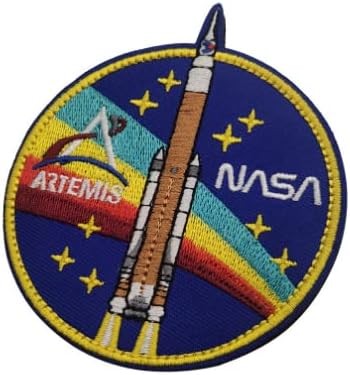 NASA Artemis vez zakrpa za patch vojne taktičke MORALE patch belge amblem Applique kuke za ruksak ruksaka