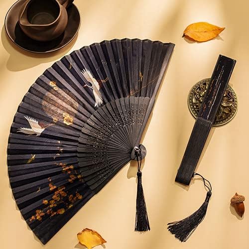Paynan Lady Hand Folsing Fan kineski bambus plesni ventilator prijenosni ventilatori za ruke Ljetni zabava