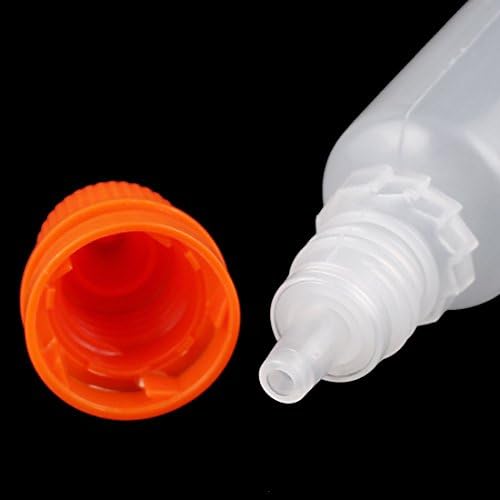 Aexit 15ml boce od kapljica i jarse čisto plastične boce pad očiju tekućine tekuće prazne centrifuge boce crvene kape