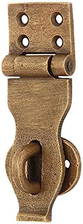 Set od 4 voštane brončane komode / trup HASP 4 inča brončana završna obrada visokog kvaliteta