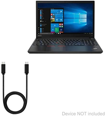 Boxwave Cable kompatibilan s Lenovo ThinkPad E15 Gen 1 - DirectSync PD kabl - USB-C do USB-C,
