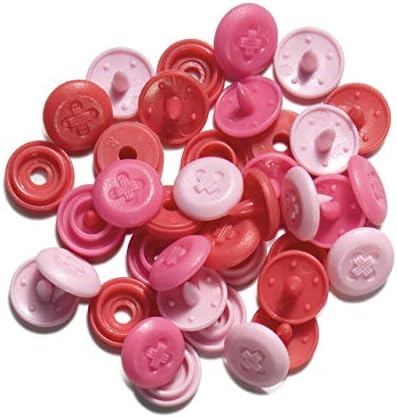 Pričvršćivači Prym 393600-1, 9 mm, ružičasta, svijetlo ružičasta, svijetlo ružičasta