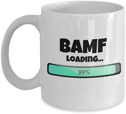 BAMF loading-badass, mamojebač, šolja, šoljice za kafu, šolja, šolje, čaj, muškarci, žene , badassdom,