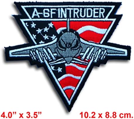 Grumman A-6F INTRUDER TWINJET Attack Actit action zakrpa zastepeno željezo na Applikatu američki