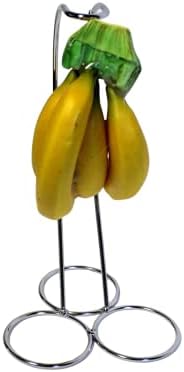 Pouzdan Industries inc. Essentials Banana Tree Holder sazrevaju voće ravnomjerno sprečava modrice & kvari Metal srebro