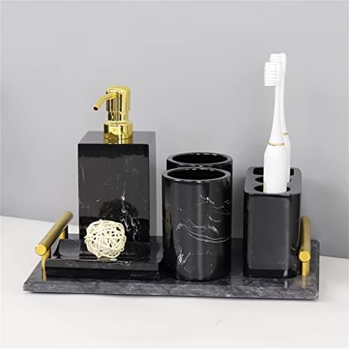 MMLLZEL Wash Set Ink električni držač četkice za zube wc kupatilo čaša za ispiranje usta kupatilo