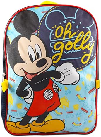 Disney Bundle Mickey Mouse ruksak i set kutija za ručak-Mickey Mouse ruksak za dječake 8-12 paket sa Mickey Mouse torbom za ručak za djecu, Mickey school supplies disney školski ruksak 0
