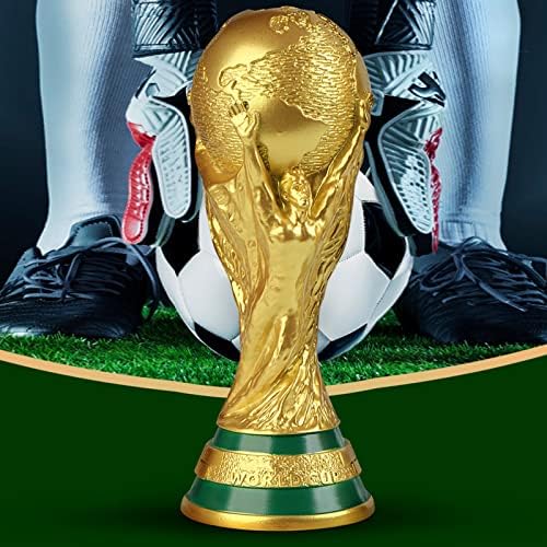 Bluelans Svjetski kup trofeja 14,1 inčni 2022 Replika svjetskog kupa replike nogometne kolekcionarstvo