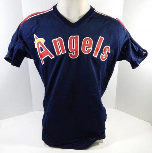 1990 Kalifornija Angels # 42 Igra Polovna Pilsey Torbe za partijur 44 DP24834 - Igra Polovni MLB dresovi