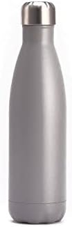 17 Oz Sportska flaša za vodu od nerđajućeg čelika sa izolovanim vakuumom i dvostrukim zidom otpornim na curenje, termo bez BPA sa poklopcem - održava pića toplim i hladnim satima