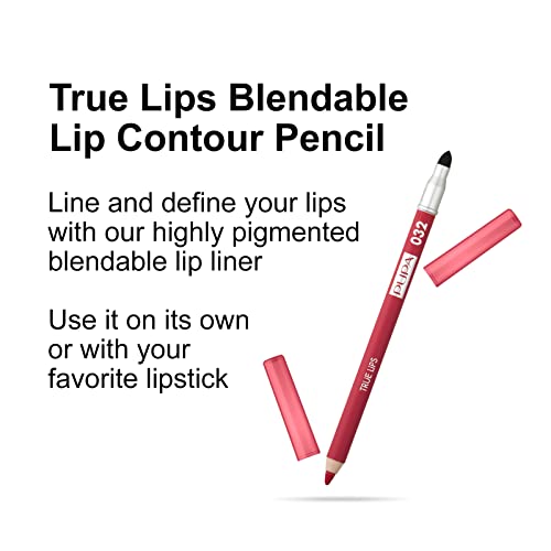 Pupa Milano True Lips Blendable olovka za usne - dvostruka mat podstava boja i četka - lagana