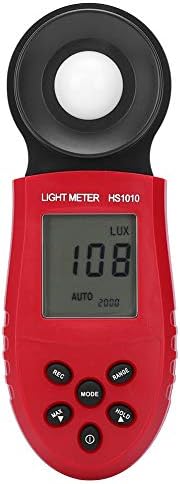 Merač osvetljenosti, ručni prenosivi Lux merač, Digitalni displej Iluminometar sa poklopcem sočiva za merenje osvetljenja