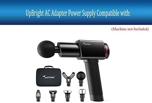 UpBright AC Adapter kompatibilan sa Sportneer s portneer Elite D9 Pištolj za masažu mišića dubokog
