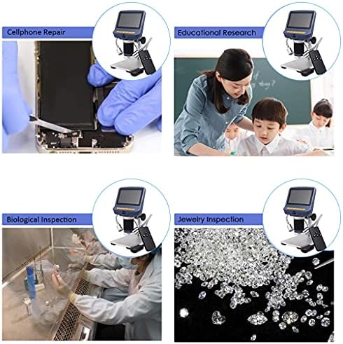 LXXSH 220x Desktop elektronski digitalni Stereo mikroskop za popravku lemljenja sa LED svjetlom na ekranu od 4,3 inča