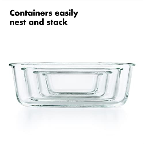 OXO Dobro koštac 30 komad Smart pečat staklo & plastični kontejner Set